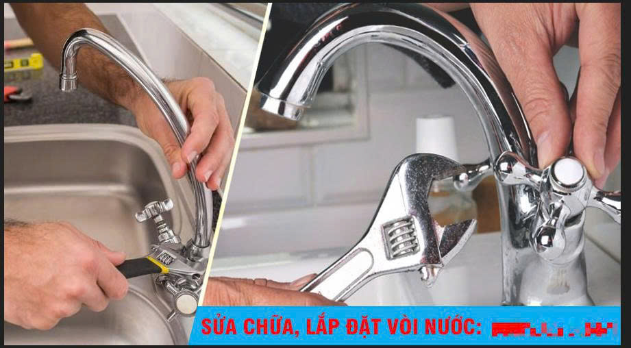 Trung tâm mua bán, lắp đặt vòi nước tại nhà giá rẻ 24H