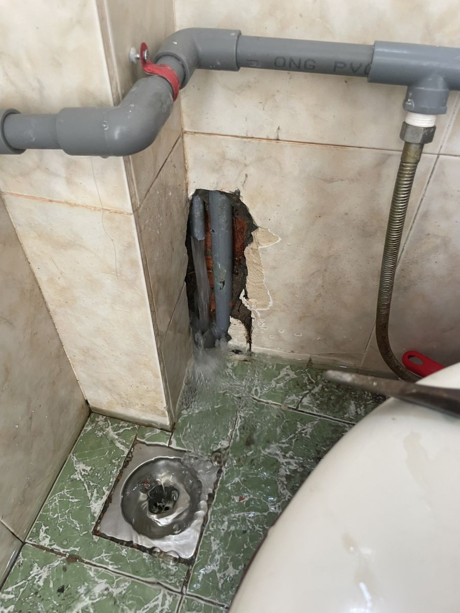dò tìm đường ống nước rò rỉ tại quận 10