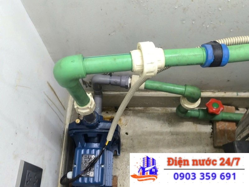 Thợ sửa máy bơm nước tại nhà Tp. HCM