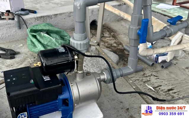 Sửa máy bơm nước tại Long An