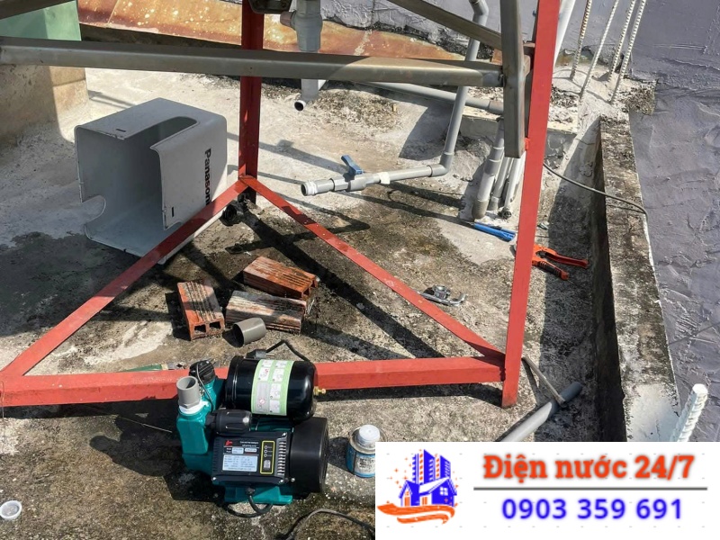 Thợ sửa máy bơm nước tại phường Tây Thạnh