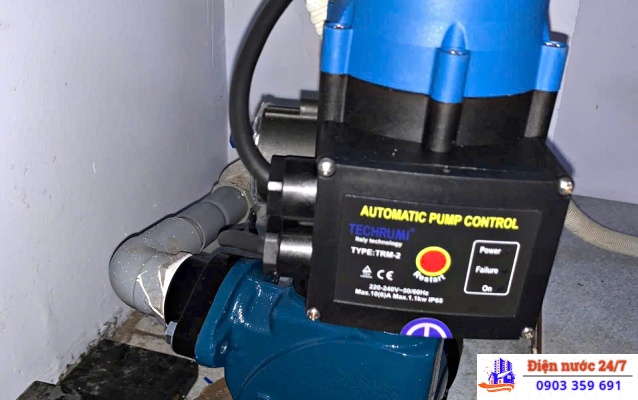 Lắp đặt máy bơm nước Panasonic chính hãng
