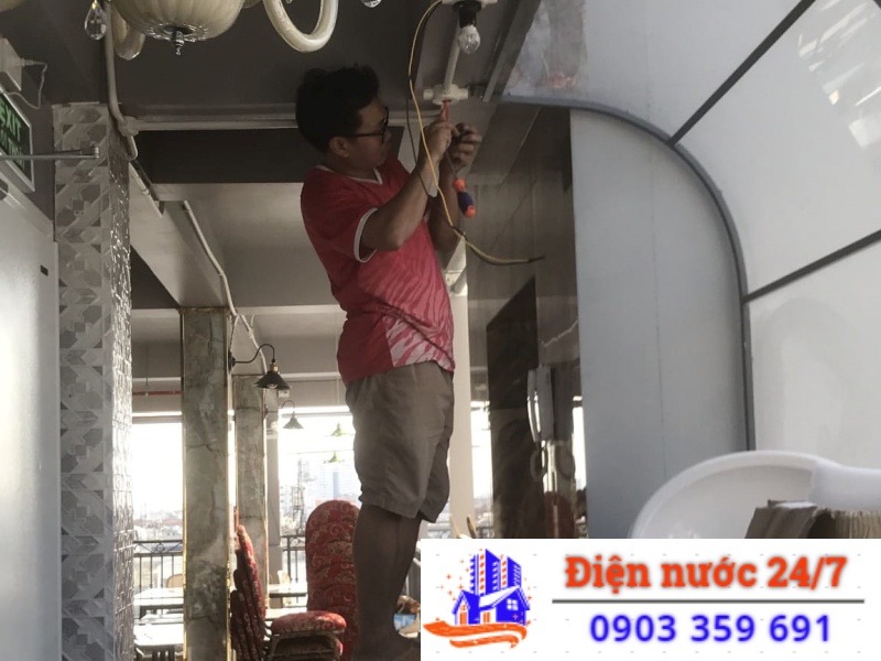 dịch vụ sửa điện đêm khuya tại Mr Nhựt uy tín