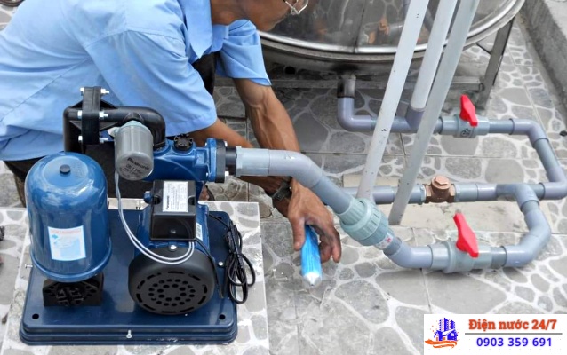 sửa máy bơm nước tăng áp