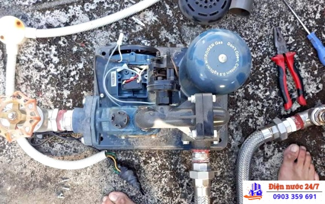 Sửa máy bơm nước tại Tphcm