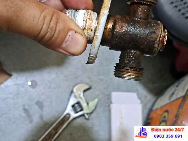 Quy trình sửa vòi nước tại nhà