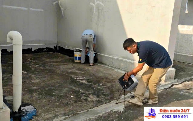 Chống thấm - chống dột tại quận 2 chất lượng