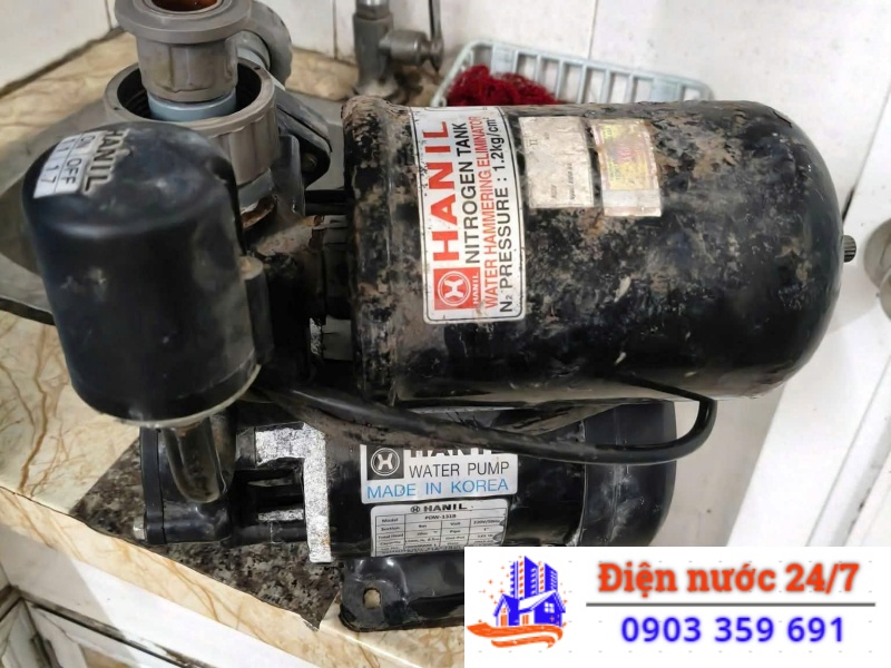 Gọi thợ sửa máy bơm nước tăng áp tại quận 3 uy tín