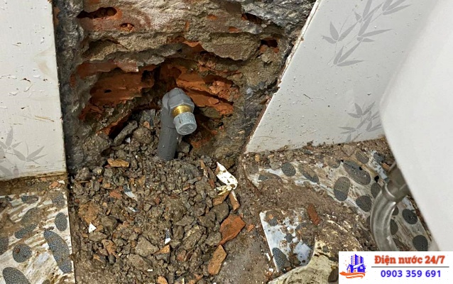 Sửa đường ống nước tại nhà giá rẻ 24/24