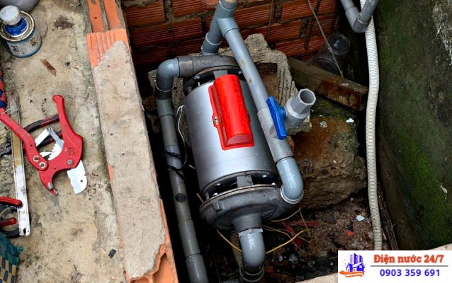 Sửa giếng khoan, sửa máy bơm nước giếng khoan uy tín