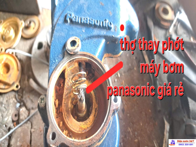 Sửa, thay phớt, bạc đạn máy bơm nước