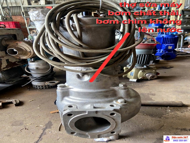 Sửa máy bơm nước chất thải tại quận Phú Nhuận