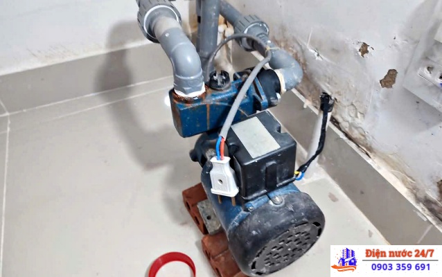 Sửa máy bơm nước tăng áp 24H