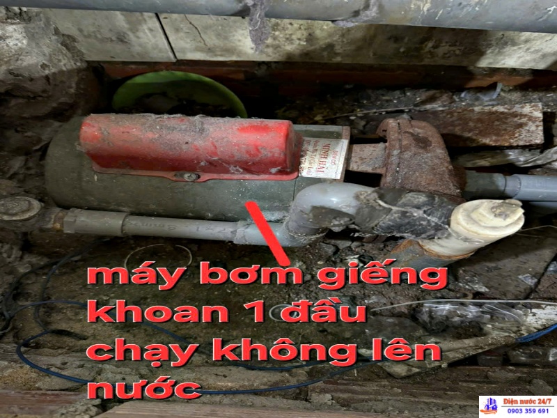 Sửa máy bơm nước giếng khoan uy tín - giá rẻ