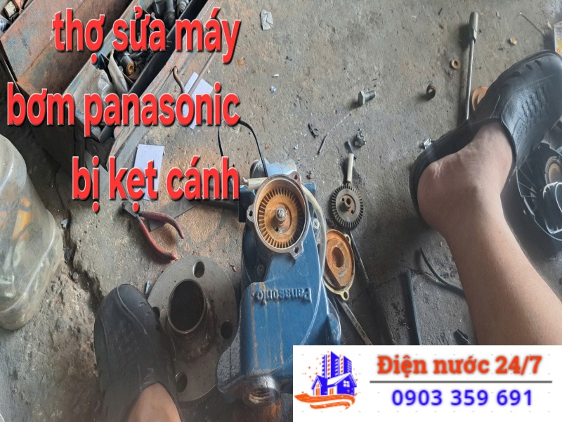 Dịch vụ sửa máy bơm nước bị kẹt cánh quạt tại Mr Nhựt uy tín,