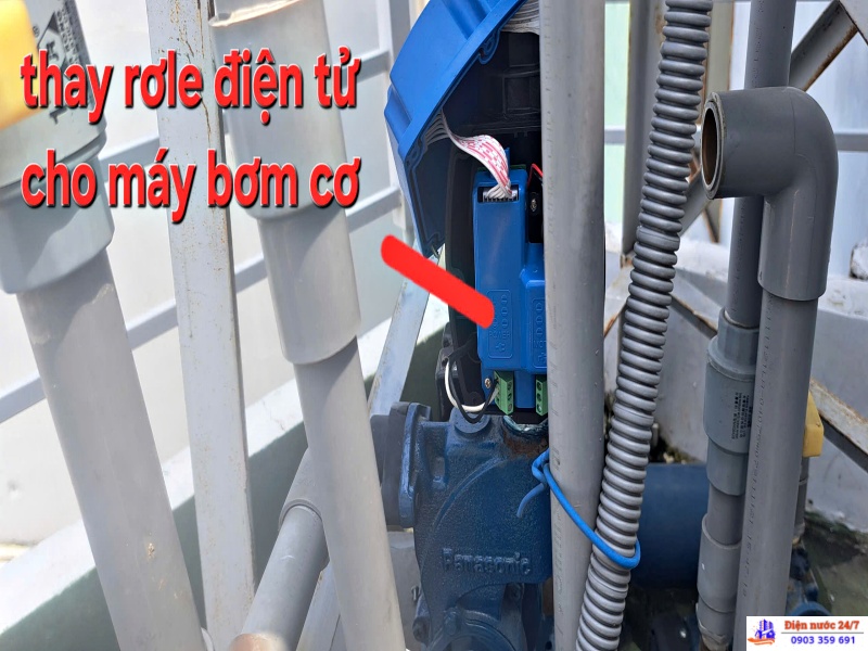 Sửa, thay rơ le máy bơm nước tại nhà, uy tín