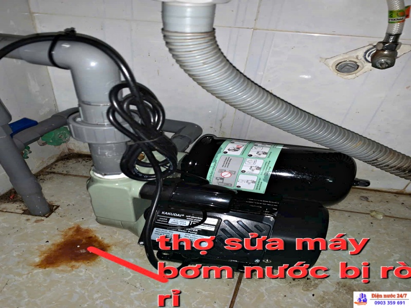 thợ sửa máy bơm nước giá rẻ