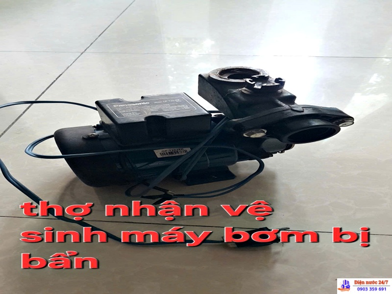 Dịch vệ sinh máy bơm nước tại nhà