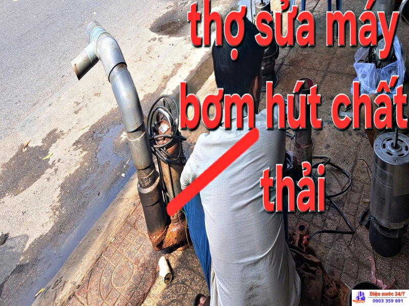 Sửa, cho thuê máy bơm nước chất thải tại Bình Thạnh