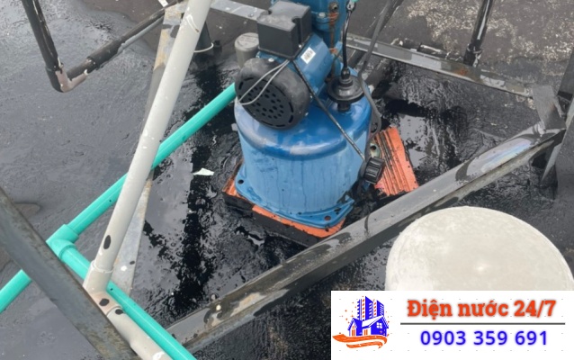 Cho thuê máy bơm chìm tại Tphcm giá rẻ 24/24