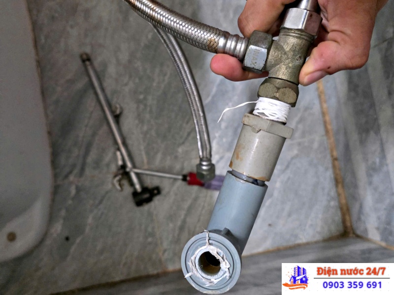 Thợ sửa ống nước tại Tphcm giá rẻ 24/7