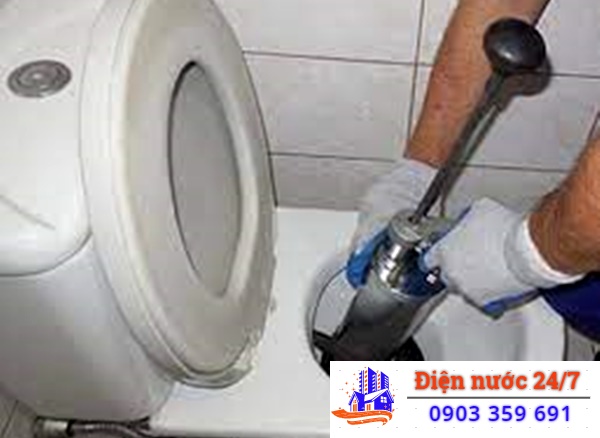 thông tắc bồn cầu tại Bình Dương