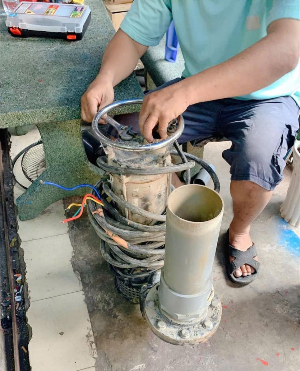 Mua bán, lắp đặt máy bơm chìm tại Hóc Môn