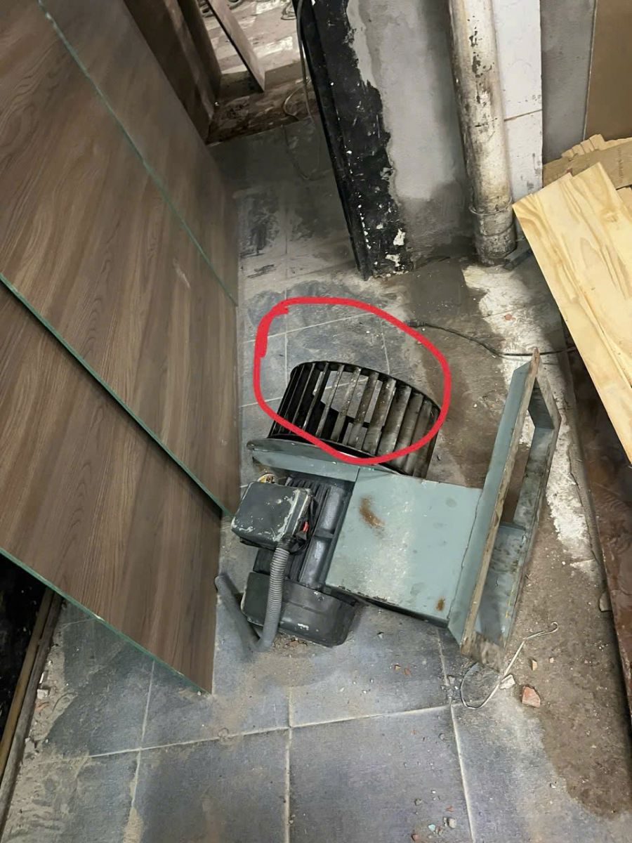 Thanh lý motor quạt công nghiệp