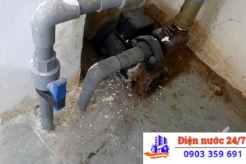 SỬA, DÒ TÌM ĐƯỜNG ỐNG NƯỚC ÂM TƯỜNG BỊ RÒ RỈ TẠI NHÀ 24/24 Ở QUẬN 12 NHANH CHÓNG, CHẤT LƯỢNG, GIÁ TỐT 0903359691(MR NHỰT)