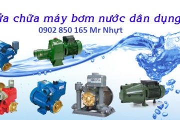 SỬA MÁY BƠM TẠI QUẬN  TÂN PHÚ-HCM 0903 359 691
